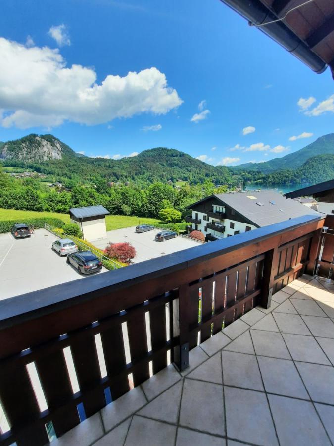 Ferienwohnung Evi Sankt Gilgen Bagian luar foto